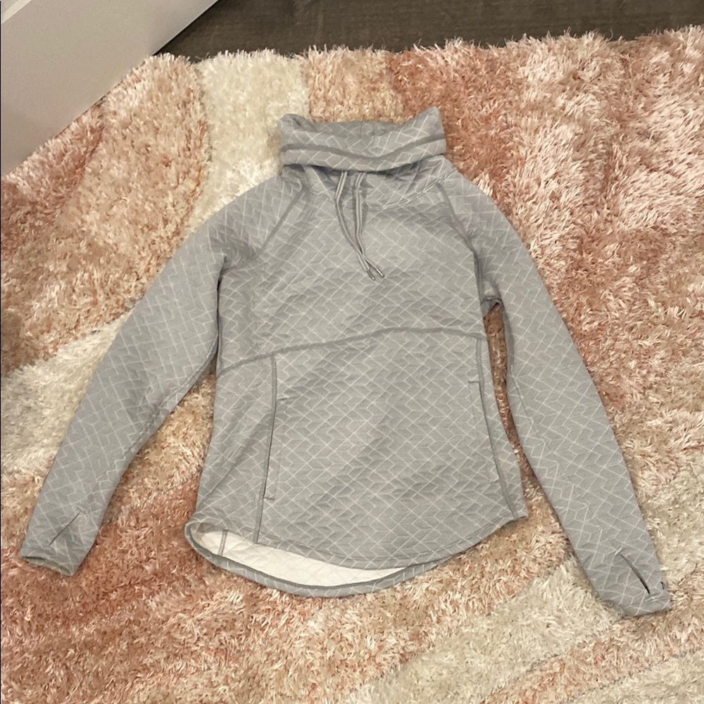 Gray Patterned Pullover - image 1